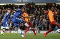Eto'o puts Chelsea in the driving seat after four minutes