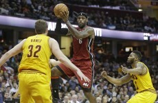 LeBron reminds Cleveland what they're missing with record 25 points (that was just the first quarter)