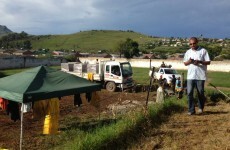 320 Irish volunteers arrive in Africa to build classrooms and playground