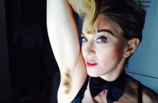 Madonna is FIERCE proud of her hairy armpits... It's The Dredge