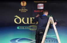 For one night only: "Dublin Arena" gets Europa League makeover