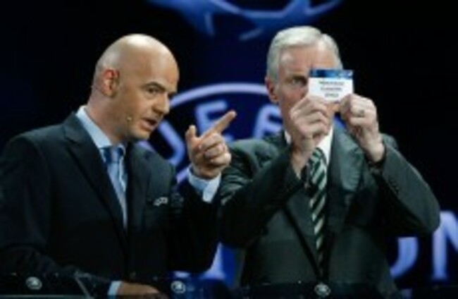 As it happened: Champions League quarter-final draw
