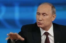 Welcome to Russia... Putin plans firework display to mark Crimea accession