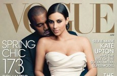 No way Twitter is letting Vogue away with the Kim and Kanye cover