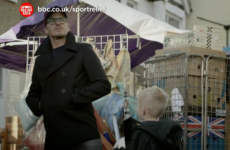 David Beckham revives classic Del Boy fall in Only Fools and Horses skit