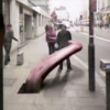 Pepsi's new ad in London is terrifying people at a bus stop