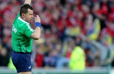 Nigel Owens will referee Munster's Heineken Cup quarter-final against Toulouse