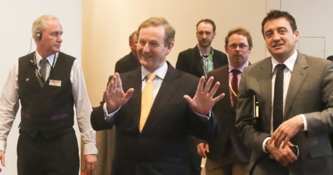 VIDEO: Taoiseach declines to answer questions on Callinan controversy
