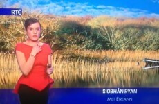 Did you spot this weather blooper on RTÉ news?