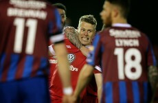 Danny North on the double as Sligo dismiss 10-man St Pat's