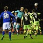 Leicester goalkeeper Kasper Schmeichel emulates father, Peter, with last minute goal