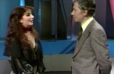 Here's Gay Byrne interviewing Kate Bush in 1978