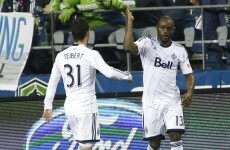 Nigel Reo-Coker injures himself - by falling over a bike rack