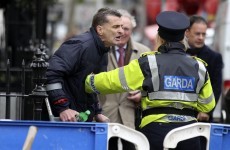 Man arrested outside Leinster House after scuffle with gardaí over Alan Shatter