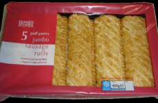 More sausage rolls with allergy risk. This time Dunnes. This time jumbo.