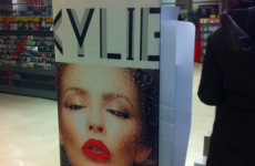 This Kylie poster in Dublin has a perfect hidden message