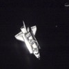 Endeavour shuttle docks at International Space Station