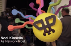 Behind the scenes with Dublin Bus mascot Network Noel