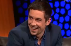 Love/Hate's Killian Scott was on the Late Late talking about fizzy orange