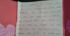 This may just be the sweetest Mother's Day card you'll see this weekend