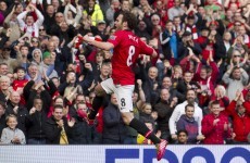 All the goals as United comfortably beat Villa at Old Trafford