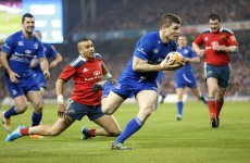 This is the Brian O'Driscoll try that gave Leinster victory over Munster
