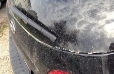 Lots of people woke up to find their car covered in sand this morning