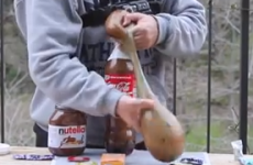 The ultimate coke-mentos eruption involves nutella and a condom