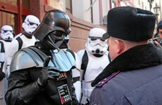 Darth Vader is running for president of Ukraine...