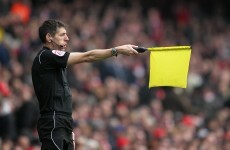 We're used to fans questioning referee's eyesight but this is ridiculous