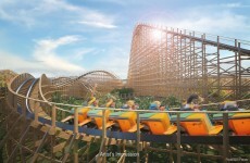Here's an artist's impression of Ireland's massive new roller coaster
