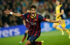 Neymar gives Barca hope against dogged Atletico