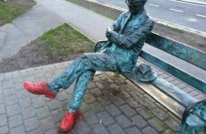 Patrick Kavanagh statue restored after vandals' dodgy paint job