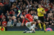 Swap Kagawa for Fellaini in Munich and Manchester United have an outside chance