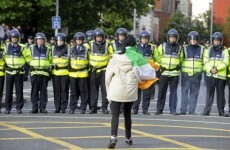 Eight men arrested over royal visit protests