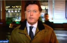 David Davin-Power got wolf-whistled at on the 9 O'Clock News last night