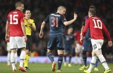 Rooney insists he didn't dive or try to get Bayern star Schweini sent-off