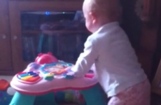 'Baby being surprised by a sneeze' is the best 10 seconds you'll see today