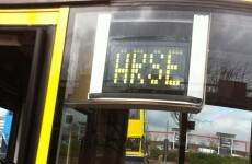 The 'Arse' bus route is now serving Blanchardstown