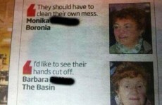 This vox pop interviewee REALLY has it in for graffiti artists