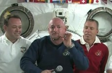 Good news from space: Gabrielle Giffords doing "really well" after skull surgery