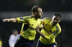 VIDEO: Lee Cattermole scores a rare goal after some calamitous Spurs defending