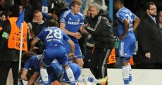 Mourinho shows he's lost a yard of pace since 2004 with run down the touchline