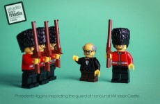 President Higgins' historic State Visit, re-imagined in Lego