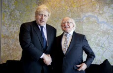 'They've been preparing freshly baked biscuits': When Michael D met Boris Johnson (video)