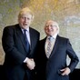 'They've been preparing freshly baked biscuits': When Michael D met Boris Johnson (video)