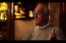 Watch Frank Kelly tell a great short story over a pint