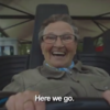 This 78-year-old granny had the best craic on her first roller coaster ride