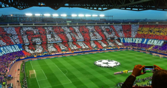 SNAPSHOT: Supporters in Munich and Madrid show off stunning tifos