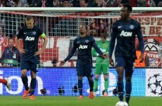VINE: Evra gives United stunning lead before Bayern produce three clinical goals